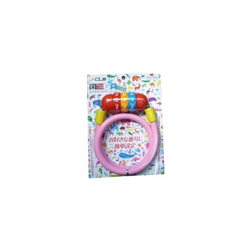 メガダイヤル錠 ピンク JC−035WKIDS