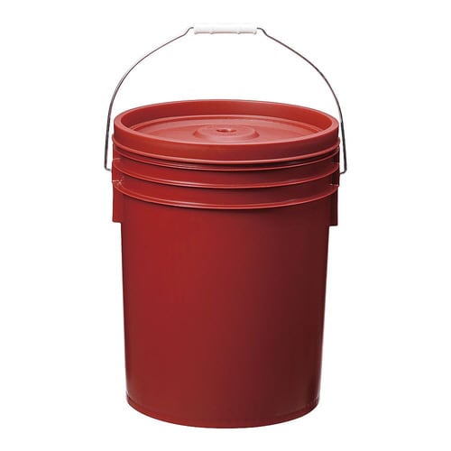丸型(密閉容器)20L レッド
