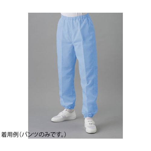 クリーンパンツ 青 L FD303B−02 L