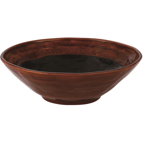 143丸鉢 アメ釉内黒乾漆 50021885