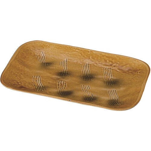 178長角皿 黄瀬戸織部 50021902