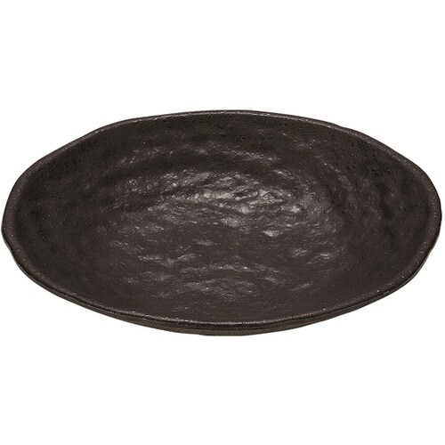 130丸皿 黒クリヤータタキ塗 50022000