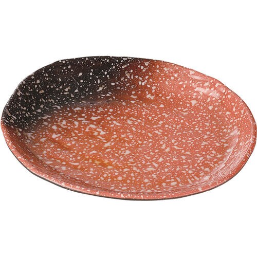 165楕円皿 志野塗 50022200