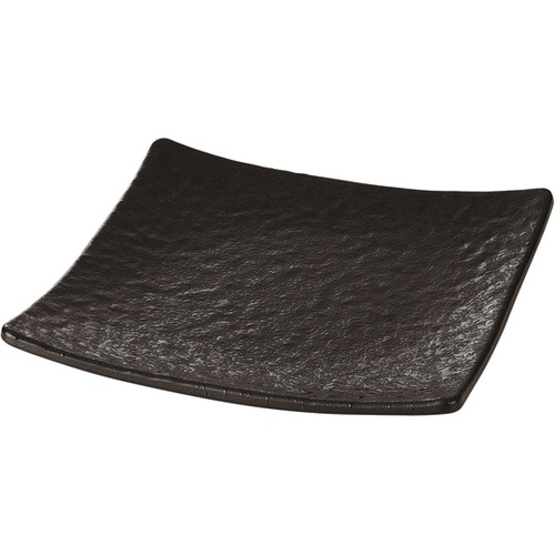 198正角皿 黒クリヤータタキ塗 50022240