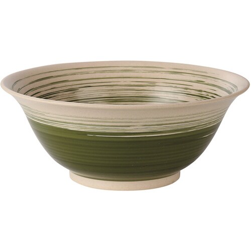 195羽反麺鉢 織部刷毛目塗 50022490