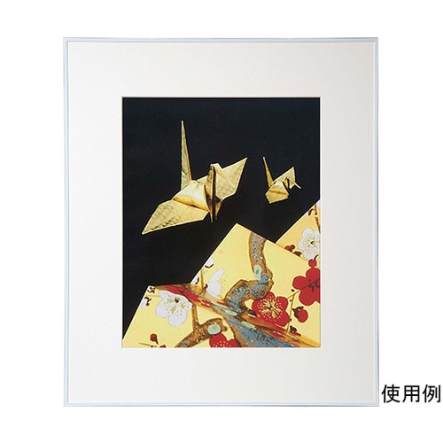 AGR−H−WH アルミ額縁 半切 白