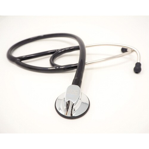 AD713BK 軽量聴診器 ブラック