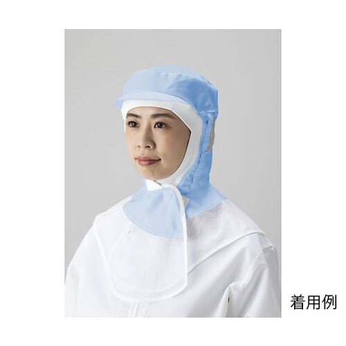 毛髪落下防止フード 青 M FL4007−02 M