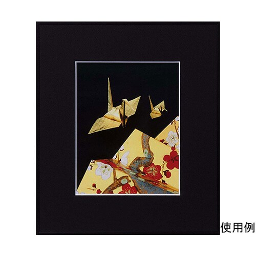 AGR−6−BK アルミ額縁 六切 黒