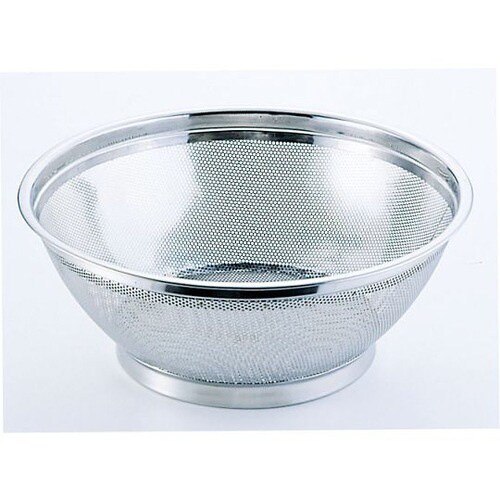 18−8 パンチング浅型ざる 43cm