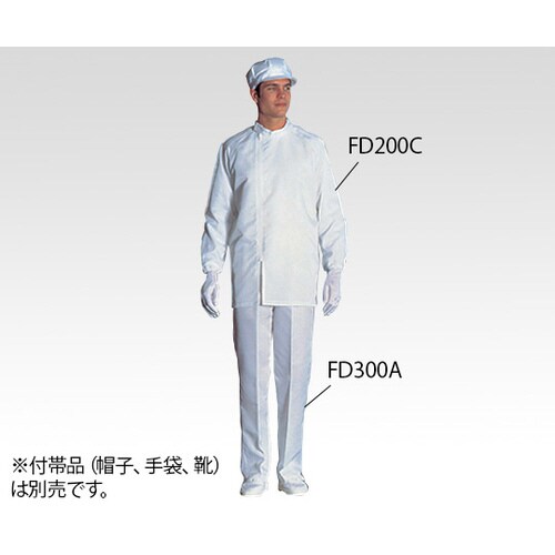 防塵上着 白 5L FD200C−01 5L