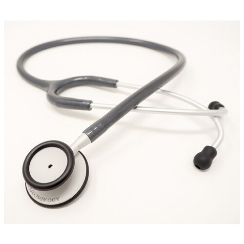 AD709PBG 軽量聴診器 灰