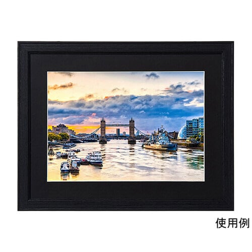 MCM−A4−BK 木製額縁 A4 黒