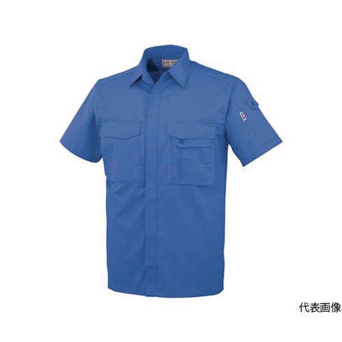 J−567−16−LL 半袖シャツ 青