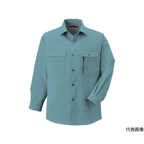 H−198−9−L 長袖 緑