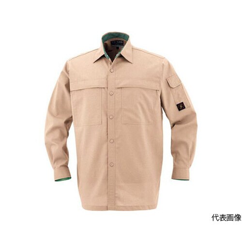 P−5588−20−4L 長袖シャツE赤