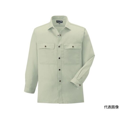 P−6698−8−4L長袖シャツSライム