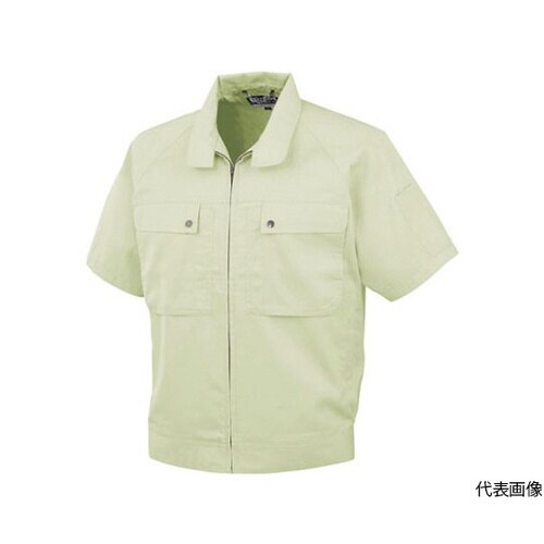 P−6690−8−4L 半袖ブルゾン