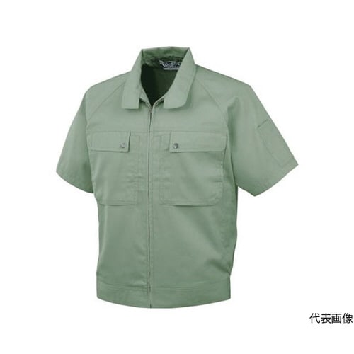 P−6690−9−L 半袖ブルゾン