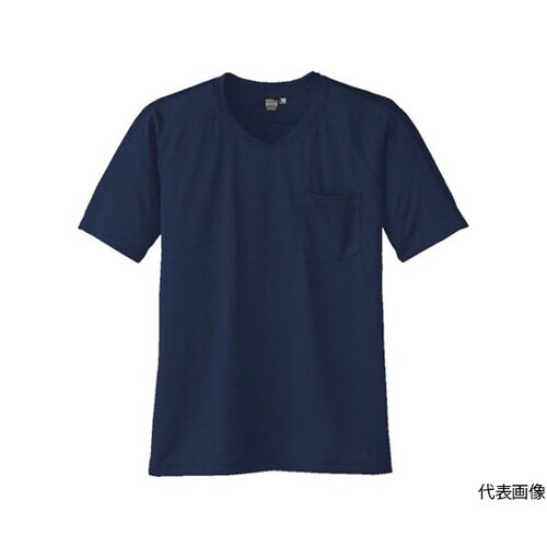 A−667−1−LL半袖VネックTシャツ