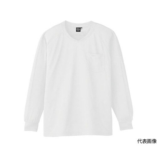 A−668−0−M 長袖VネックTシャツ