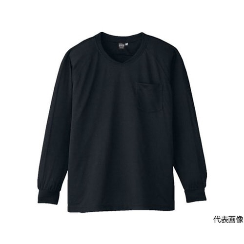 A−668−234L長袖VネックTシャツ