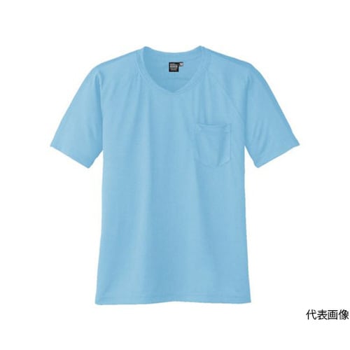 A−667−7−EL半袖VネックTシャツ