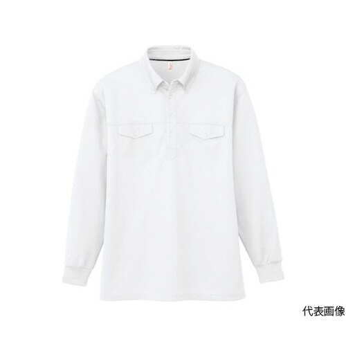 AS558−0−M 長袖BDポロシャツ