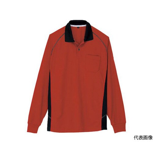 A−3378−12−5L 長袖ポロシャツ