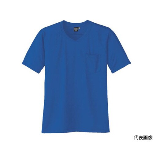 A−667−6−EL半袖VネックTシャツ