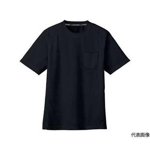 AS657−13−SS 半袖Tシャツ 黒