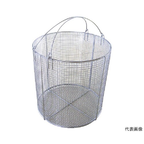 ステンレス 洗浄カゴ(丸型) WBM2525