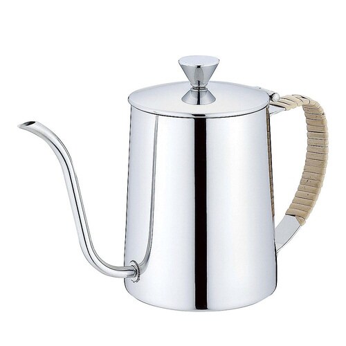 UK 18−8コーヒードリップポット 藤づる巻