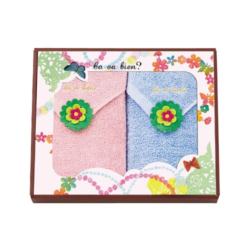 フェイスタオル 2枚セット 6111−099