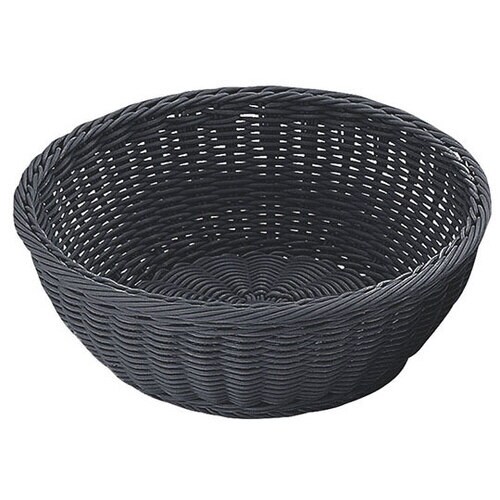 603473 丸型バスケット27型 黒
