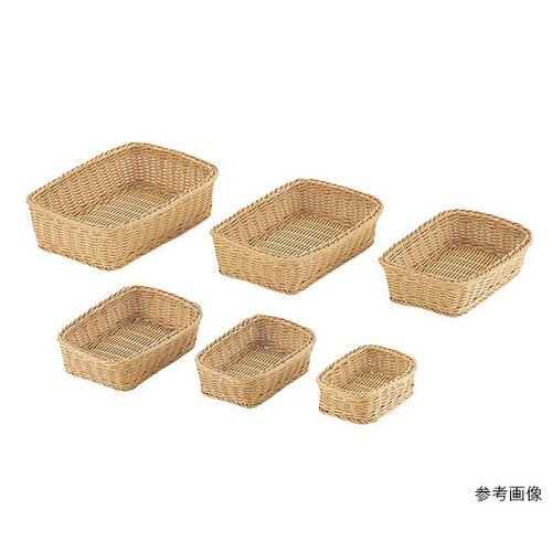 196016角型バスケット18型アイボリ