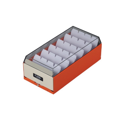 カードファイルケース(大)オレンジ