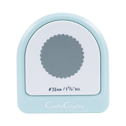 メガジャンボクラフトパンチ スカロップ35mm