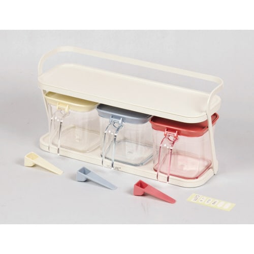 HB2240調味料ラックストッカー3個付