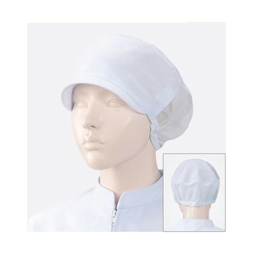 482−38フリー 女子帽子シロ2枚