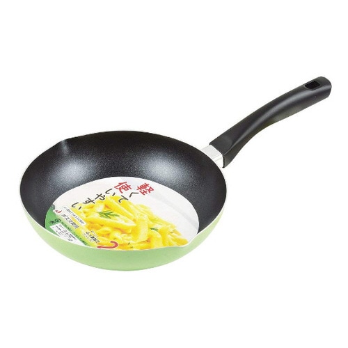 デリシュ ふっ素加工深型フライパン 24