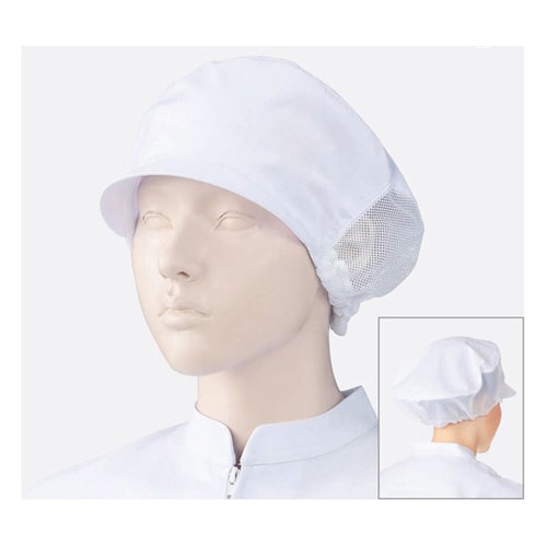 482−33フリー 女子帽子シロ2枚