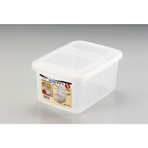 ストックス 冷蔵庫用米びつ3kg用(計量