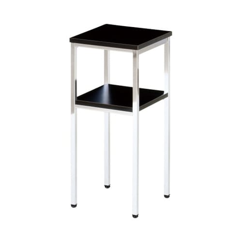 電話台 メッキ ブラック T−30B(BK)