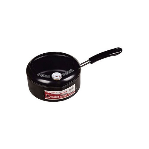 揚げクック 鉄製温度計付片手天ぷら鍋 2