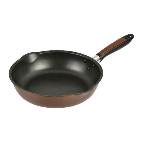 軽わざパン ふっ素加工IH対応両口深型フ