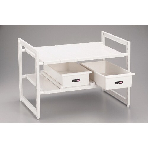 H−5809 シンク下スペースラック2段