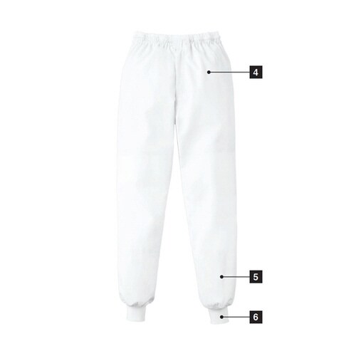 KZN839−90 スラックスMホワイト