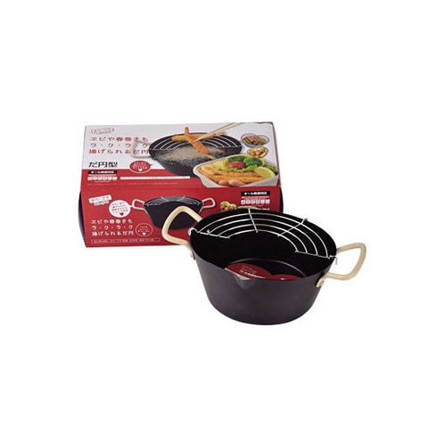 オベ・フラ お弁当用鉄製だ円型両手フライ