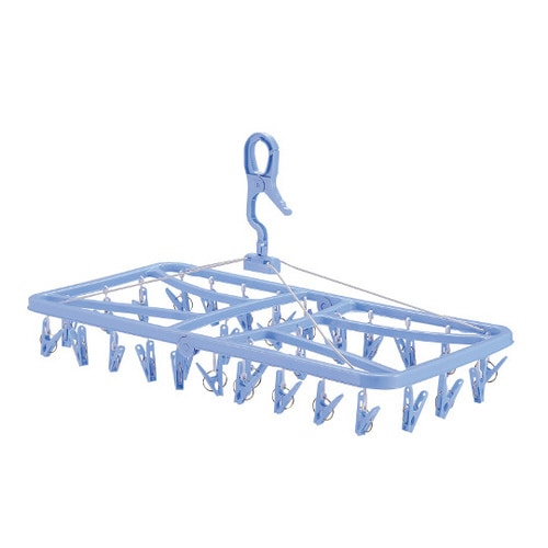 ベルタ 物干しハンガー角型 ピンチ32個